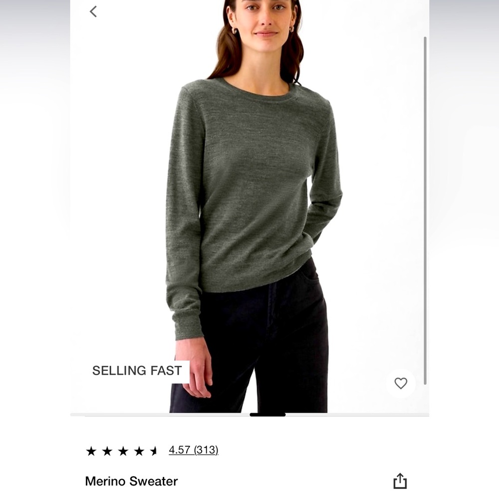 Gap Women’s Merino Wool Sweater